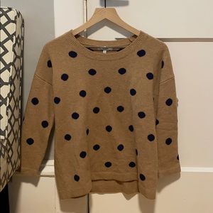 Madewell polka dot sweater